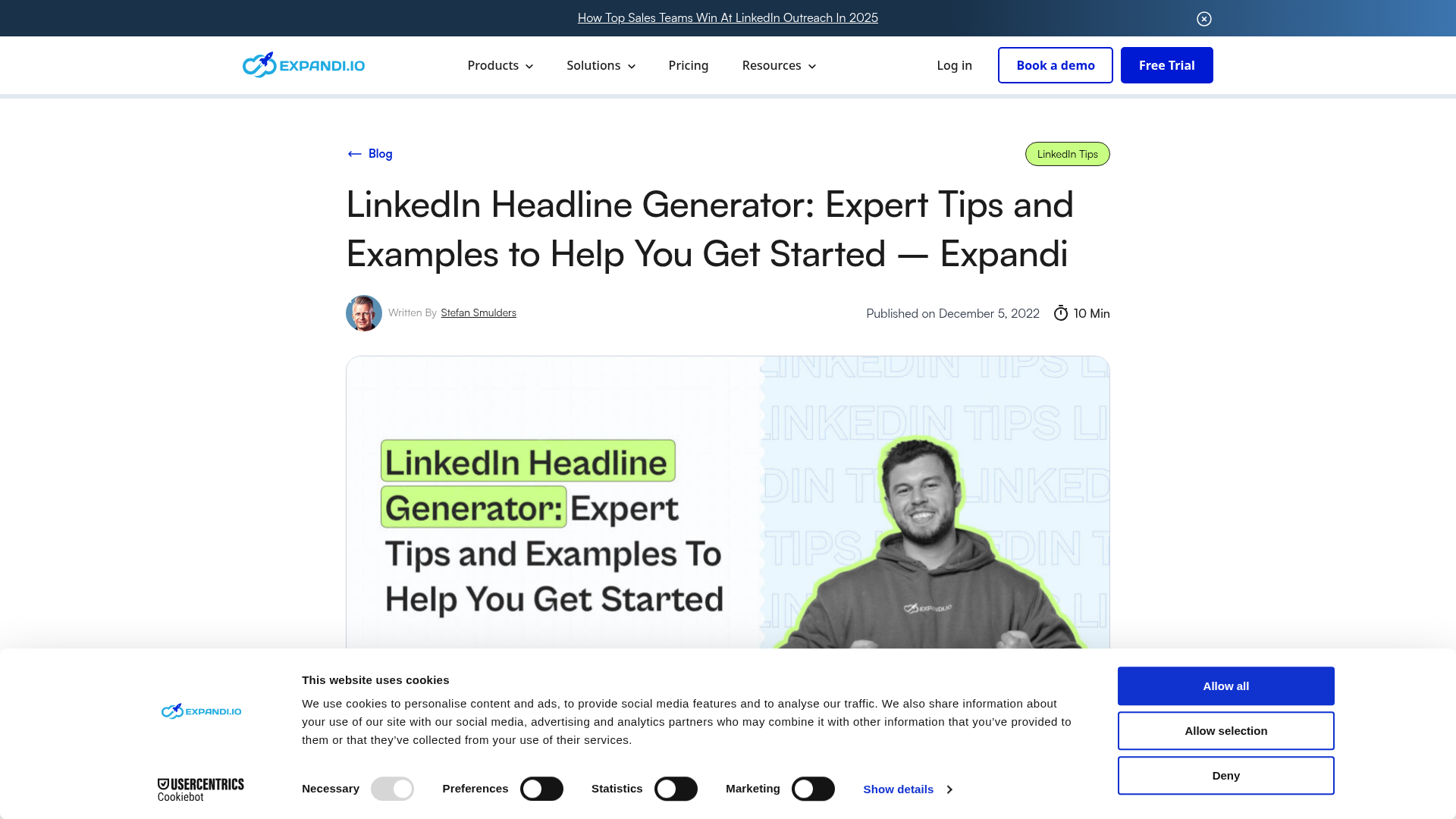 linkedin headline generator