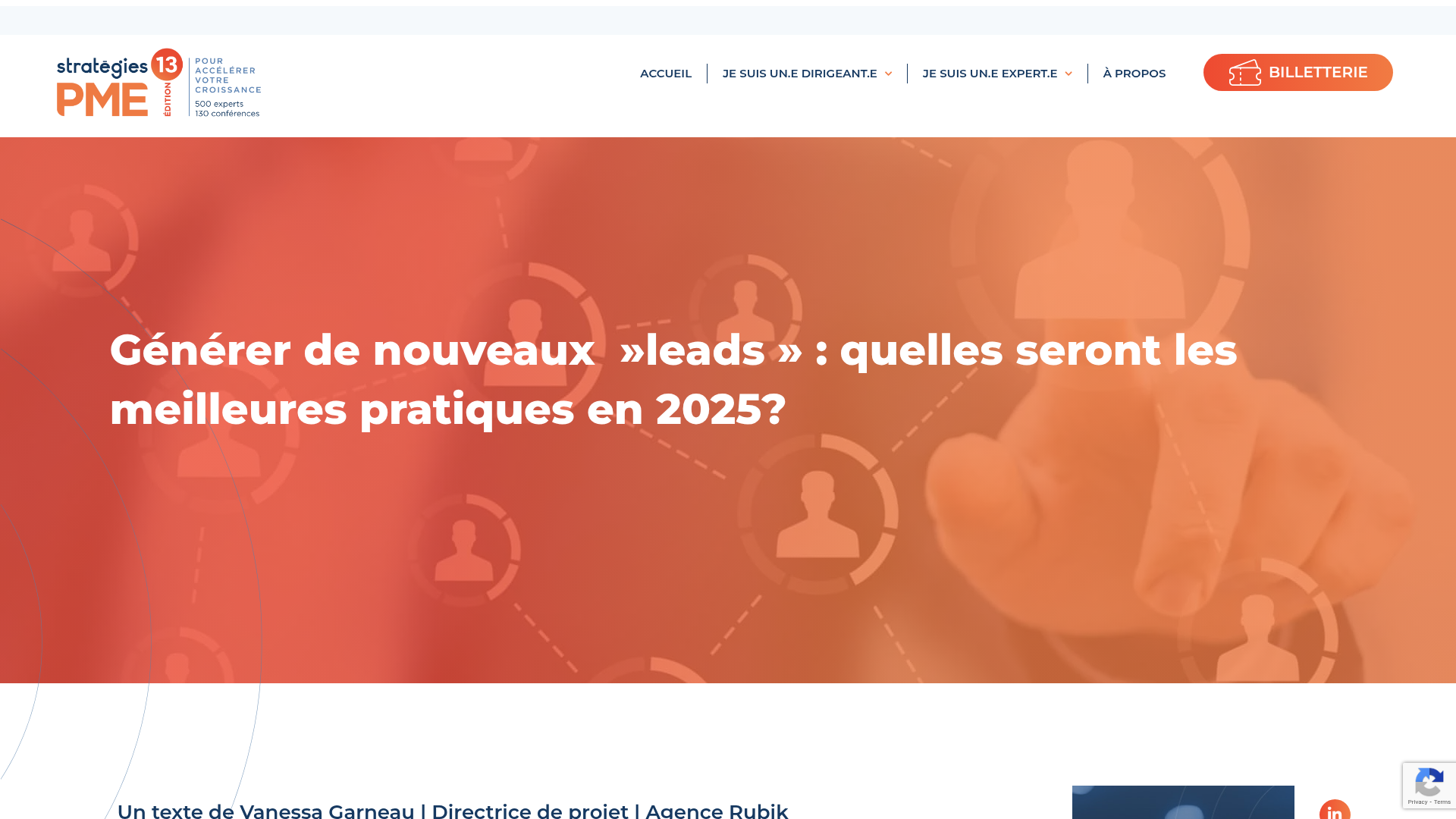 Stratégies de génération de leads pour 2025
