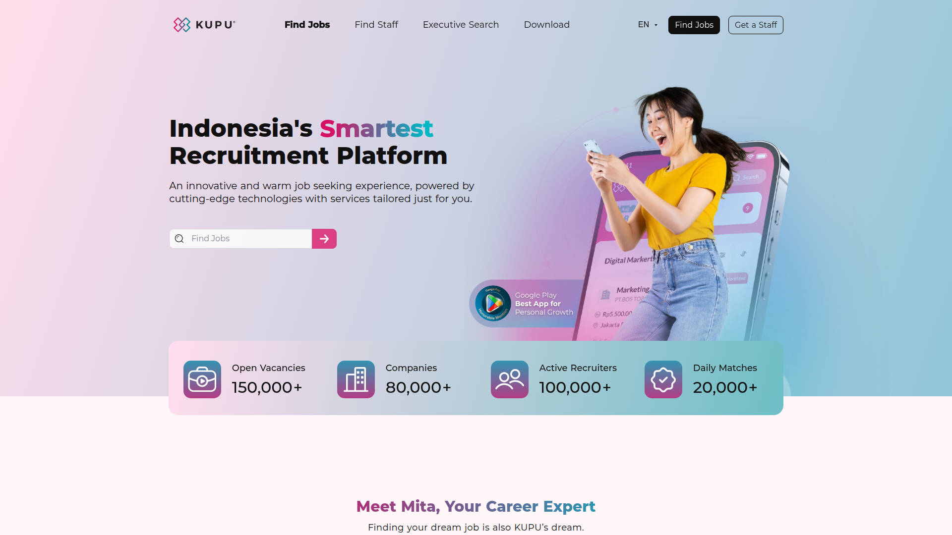 kupu.id website screenshot