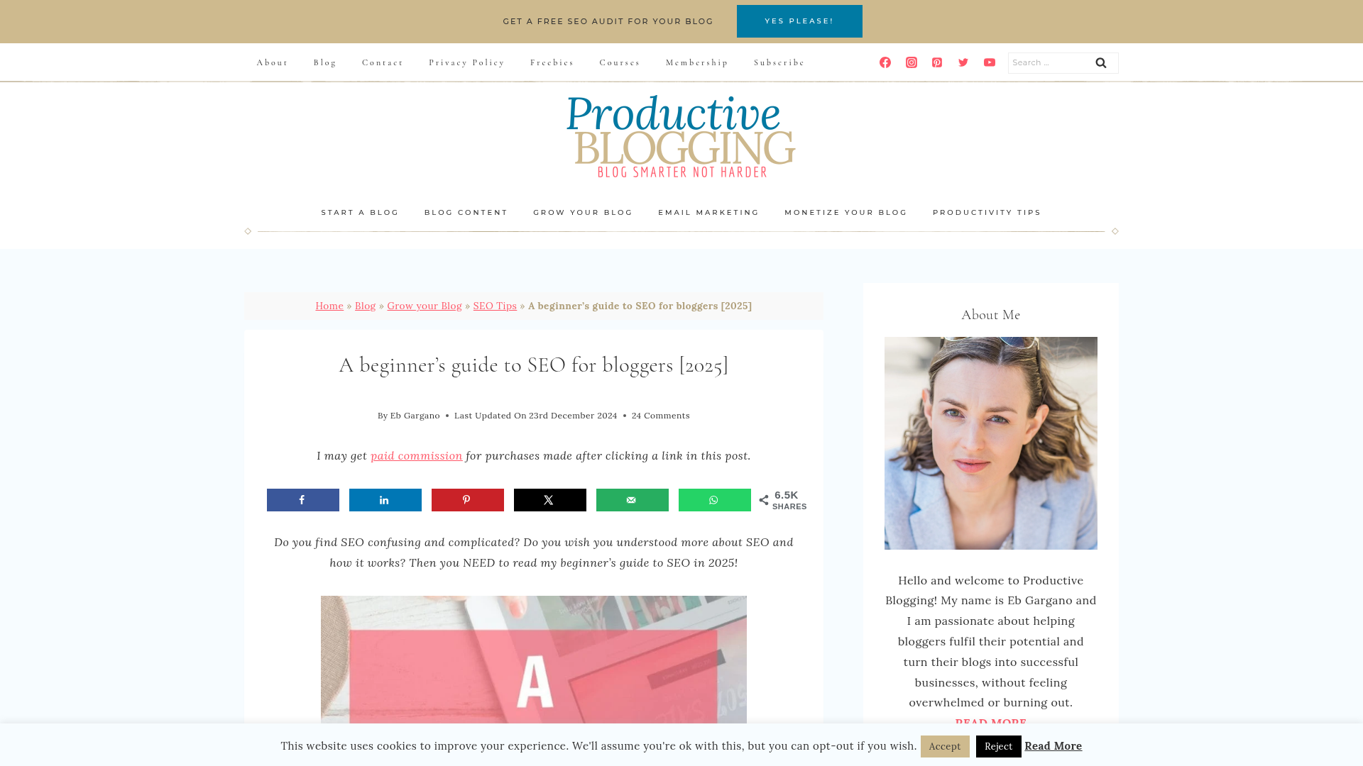 SEO guide for bloggers