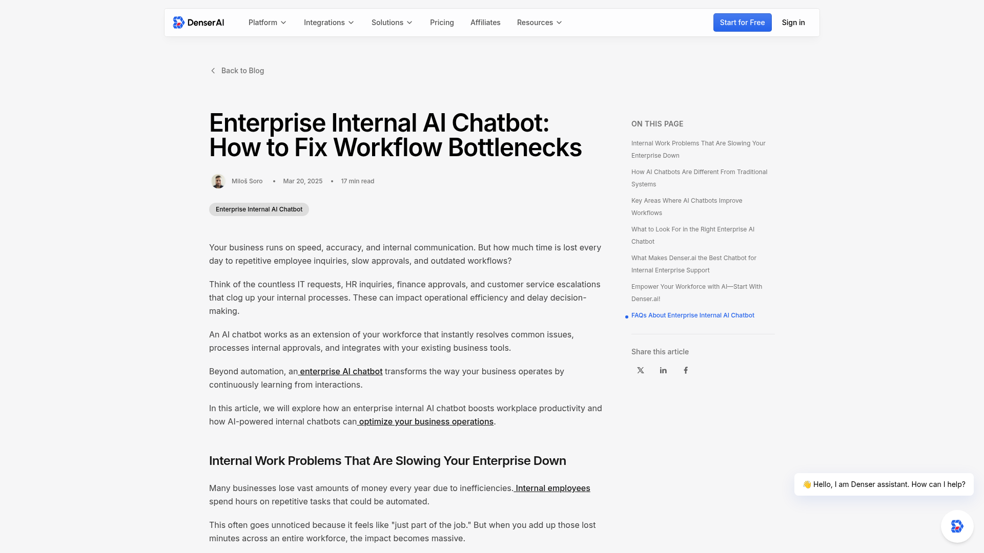 AI chatbots analyzing internal operations