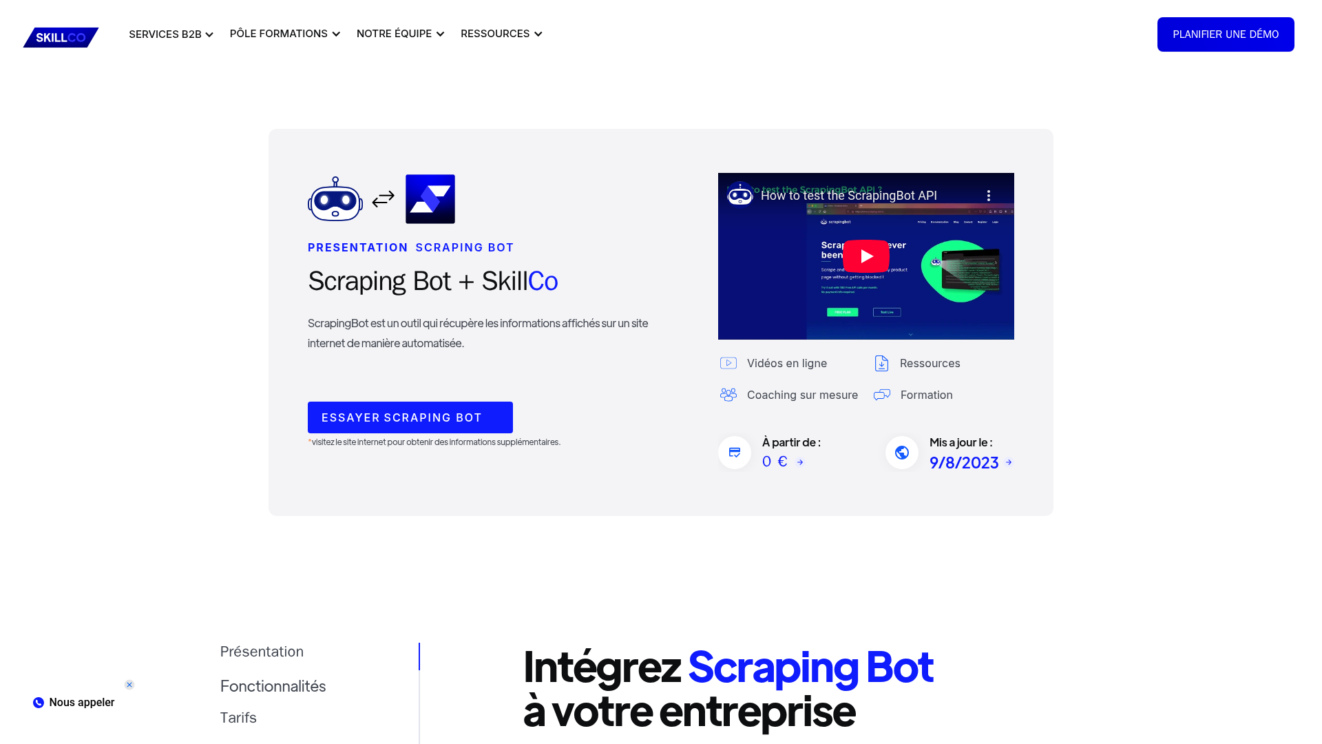 scraping bot
