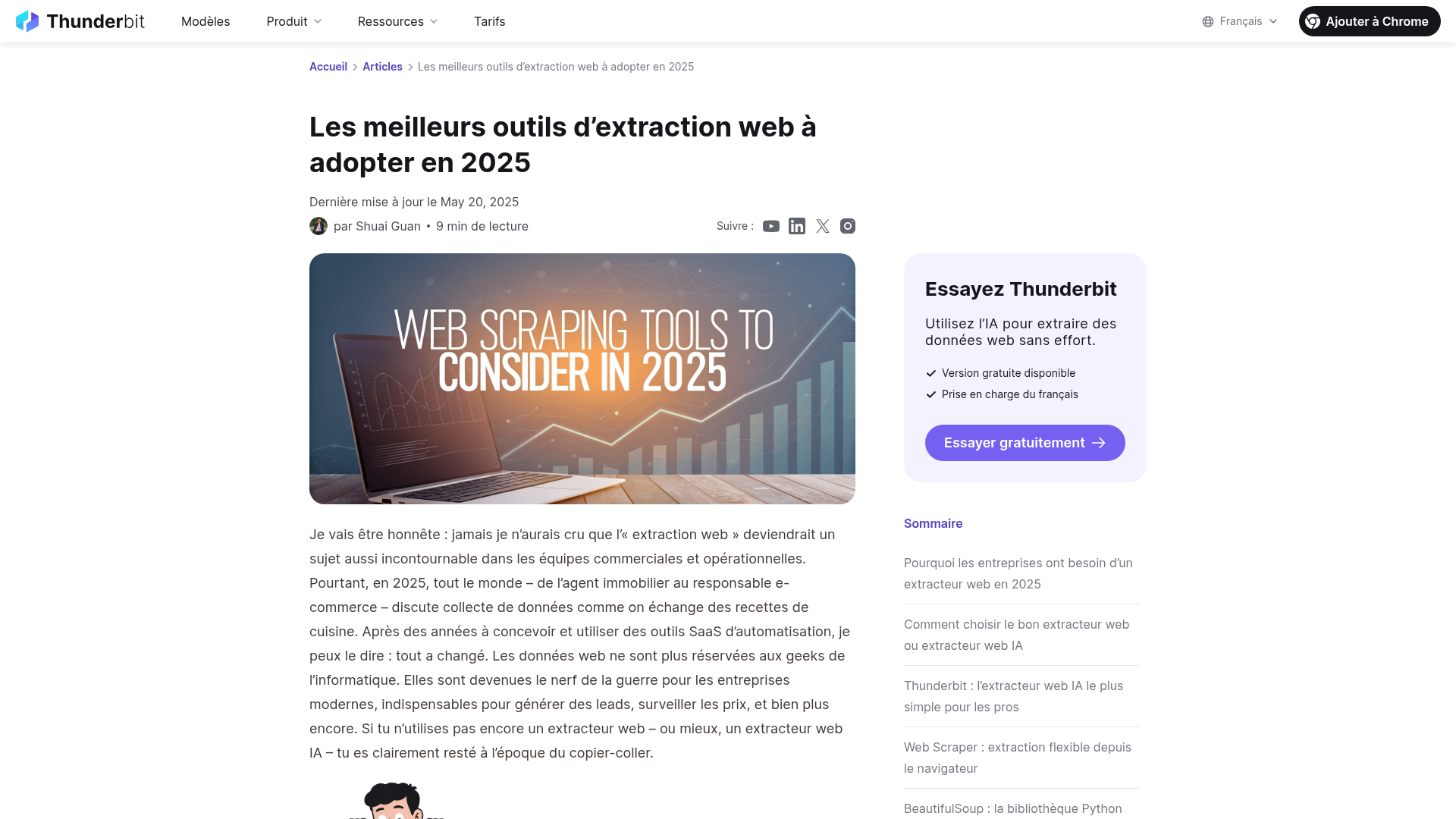 chrome web scraping