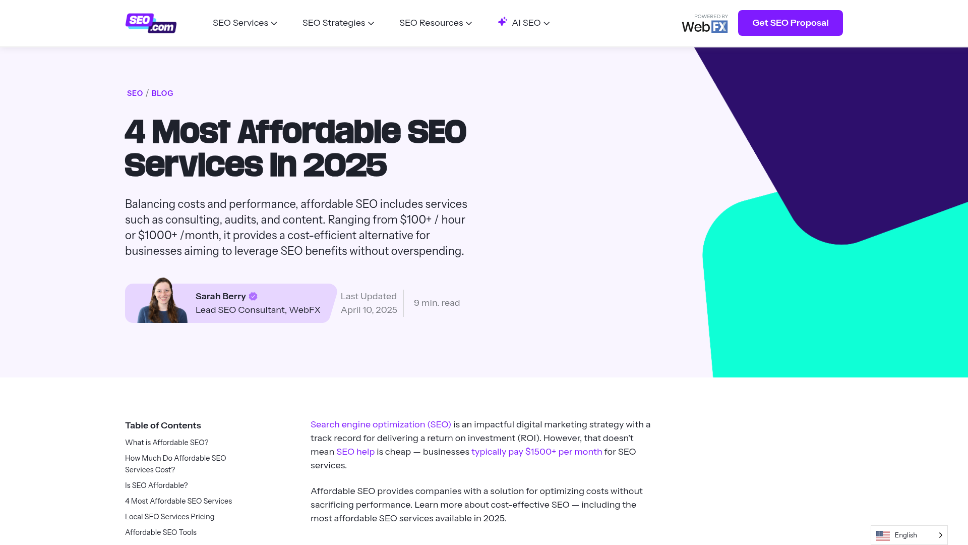SEO service implementation timeline