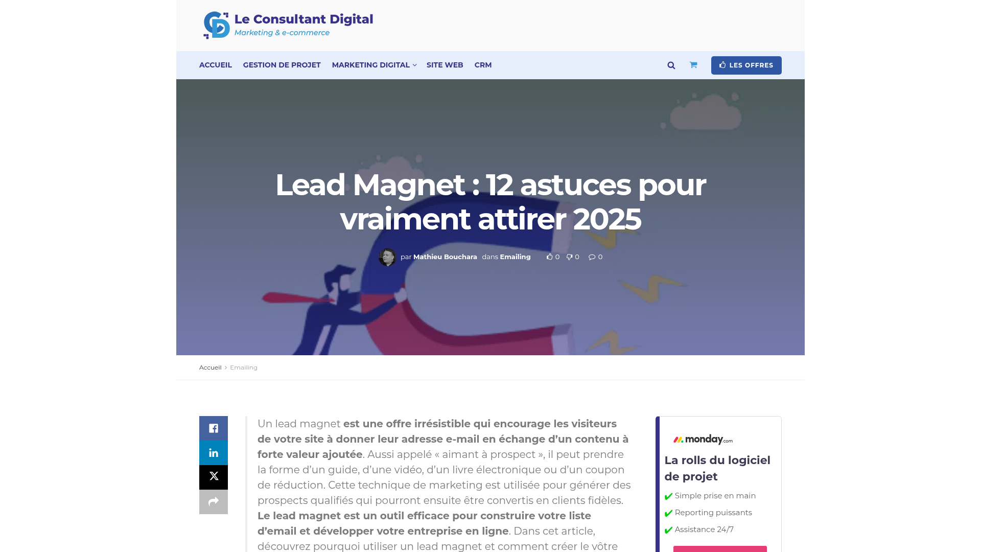 Dashboard de scoring de leads