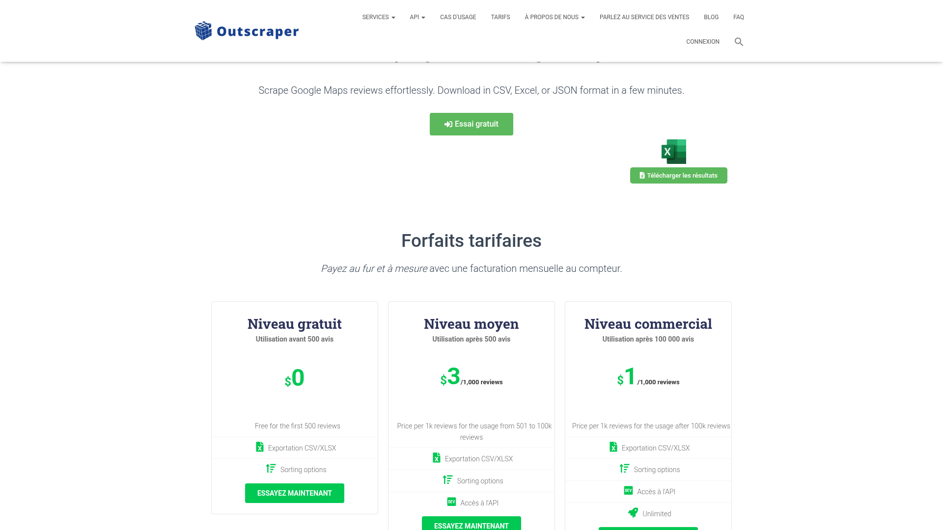 Analyse d'avis clients