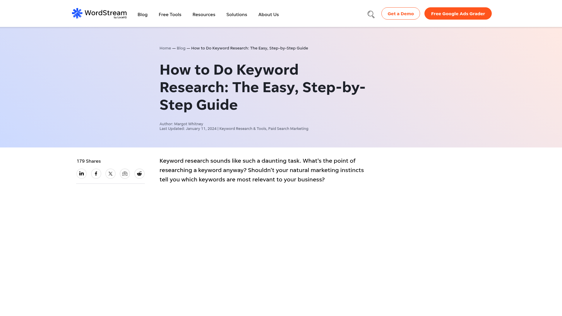 free keyword research tools