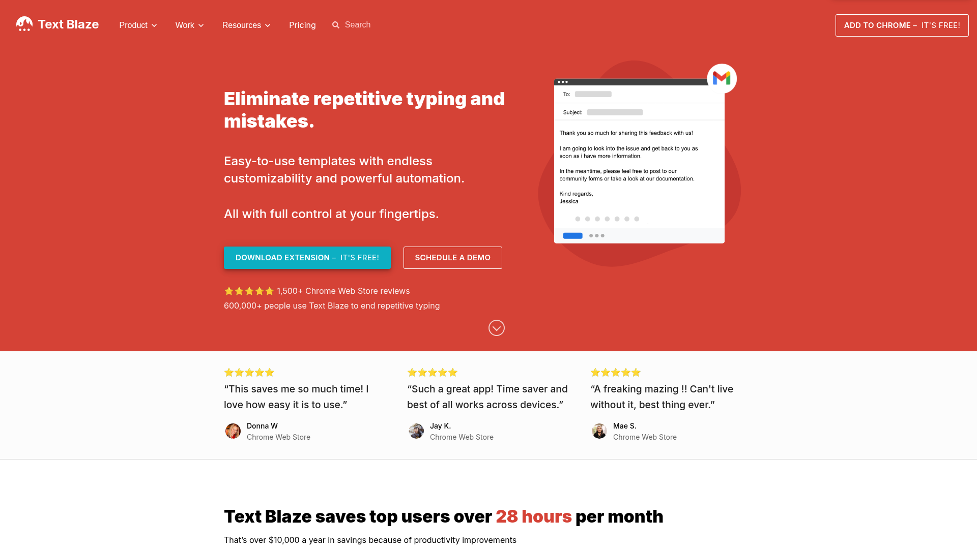 AI text expander interface showing dynamic content generation